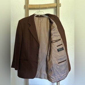 Brown Wool Blazer